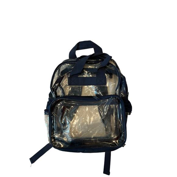 Clear See-Through School Backpack - Picture 1 of 3
